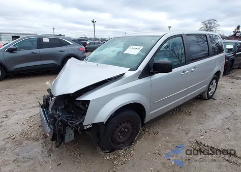 2010 Dodge Grand Caravan Se z USA, uszkodzony, nr VIN 2D4RN4DE9AR316321